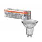 Preview: 5er-PACK OSRAM LED GU10 Strahler PAR16 2,6W wie 35W neutralweisses Licht mit schmalem Lichtkegel 36° GLAS